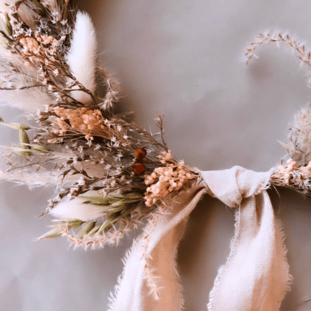 Atelier - Couronne de fleurs non personnalisée